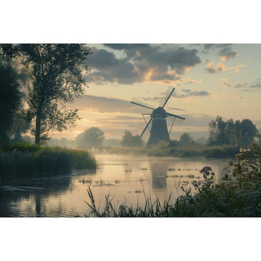 Netherlands Landscape Canvas